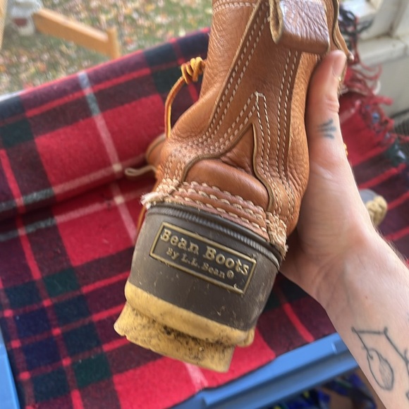 Classic Bean Boots, flannel lined - US made, size 6 women’s - Picture 4 of 6